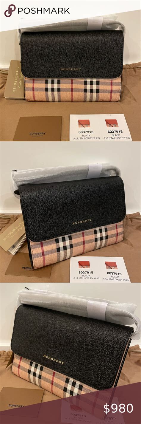 burberry loxley bag|BURBERRY Haymarket Check Small Loxley Crossbody Black .